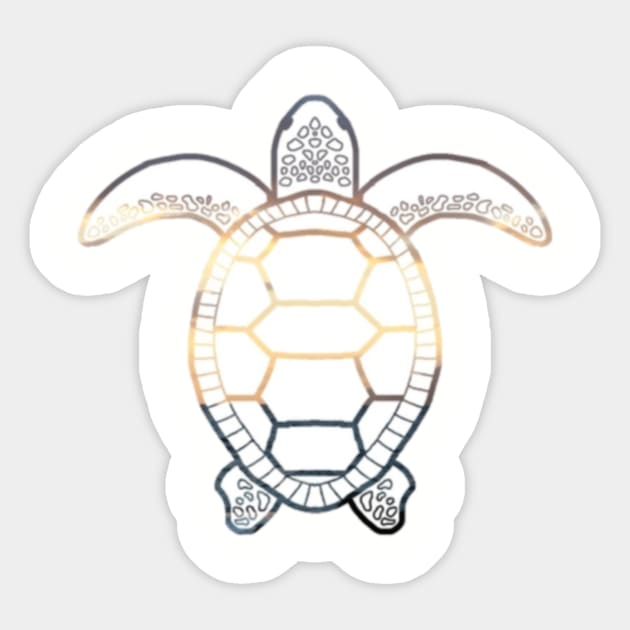 Turtle Sticker by courtneyvest